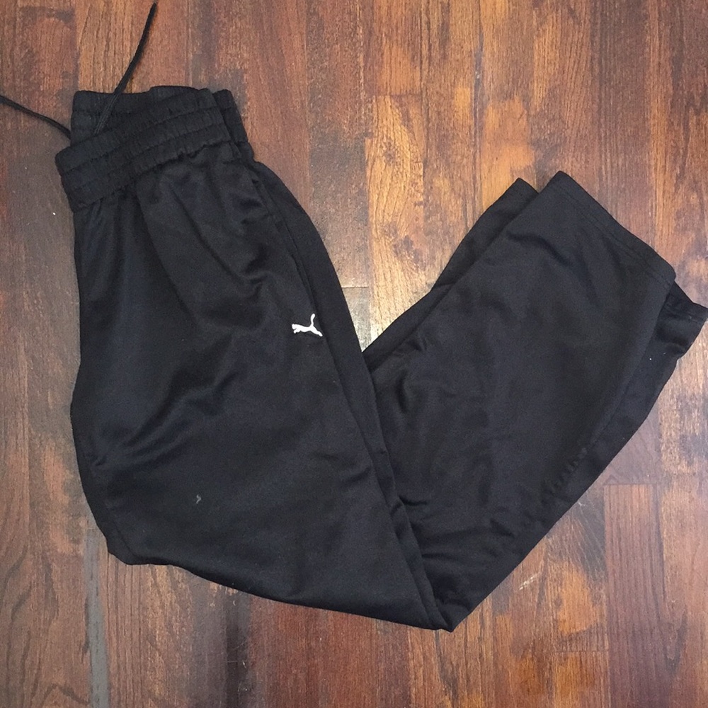 Black Puma Sweatpants